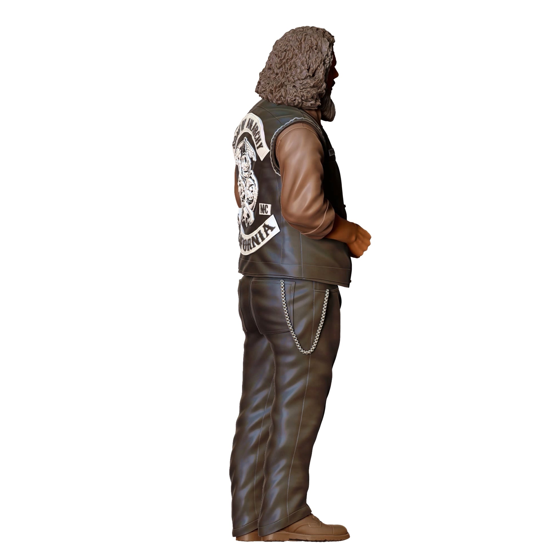 Photo de produit de modélisme diorama 0 : Membre d'un gang de motards - Biker 4 (Réf. n° 360)