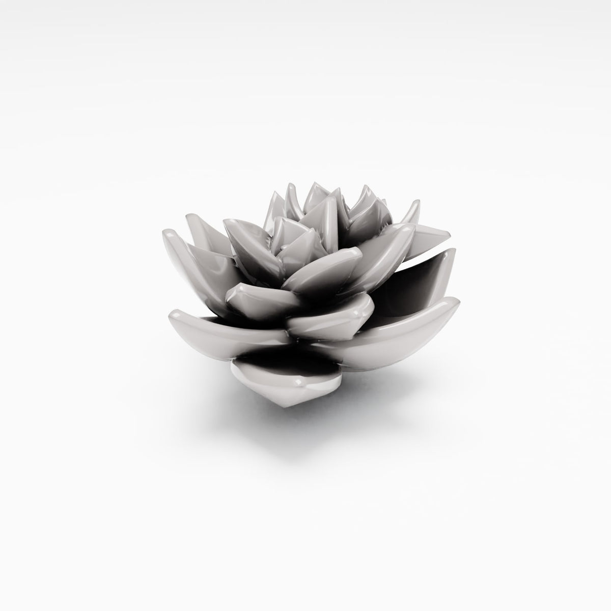 Photo produit de modélisme de diorama 3 : plantes de diorama : succulente à rosette de feuilles (Réf. 549D)