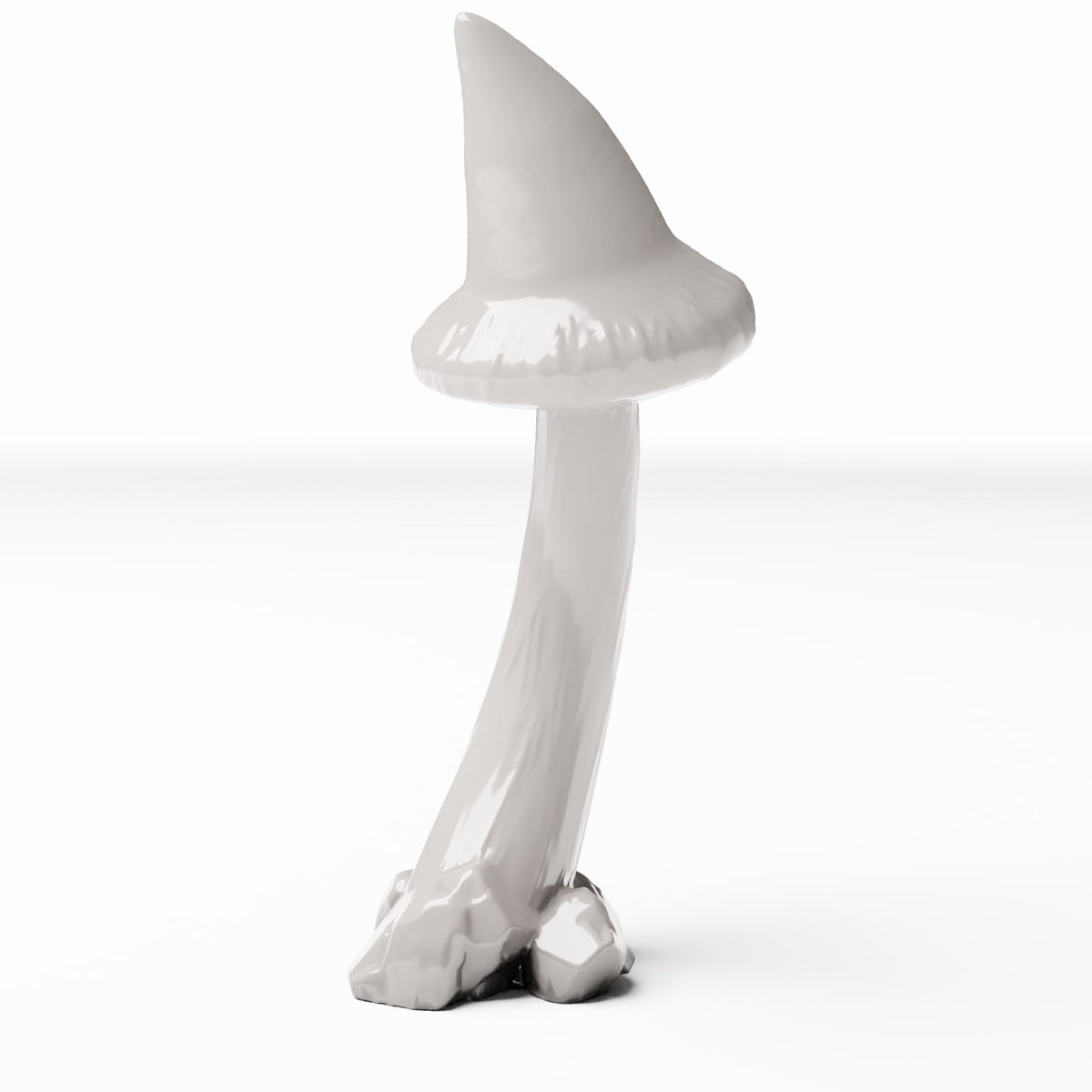 Photo de produit de modélisme de diorama 3 : plantes pour diorama : champignon à chapeau pointu et courbé (Réf. 557D)