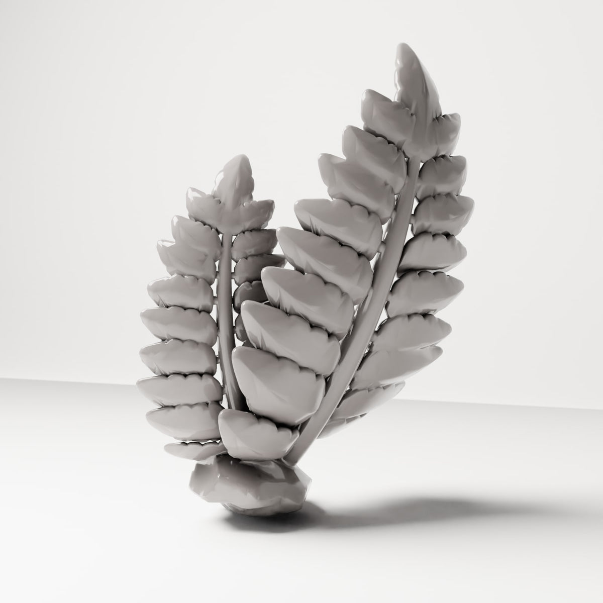 Diorama Modellbau Produktfoto 3: Pflanzen und Gewächse: Farn 5 (Ref. 63D)