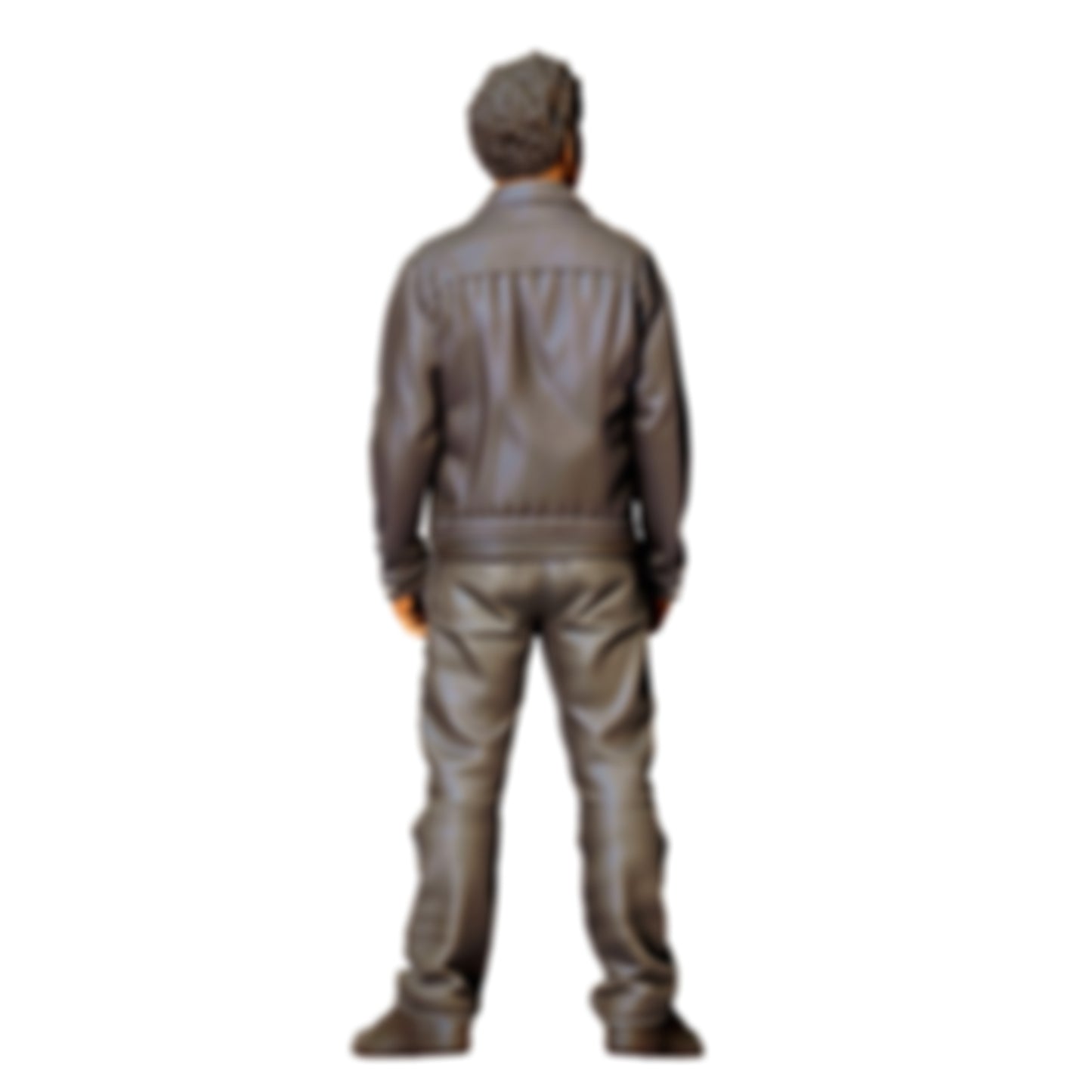 3DP Miniatures 2: Stehende Figur: Karosseriemechaniker mit Jacke (Ref. Nr. 478)