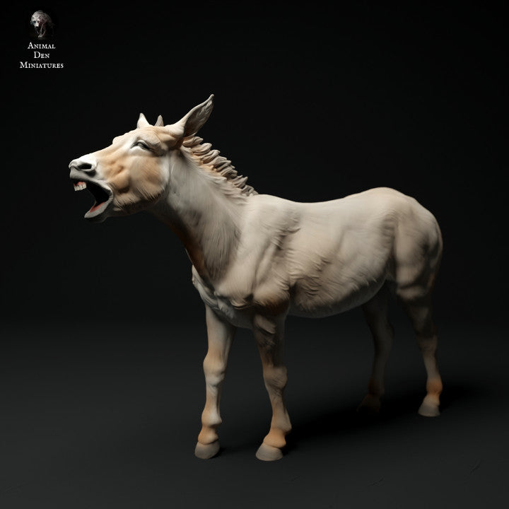 Photo de produit Figurine d'animal Diorama, modélisme : 0 : Figurine d'animal de ferme : âne hurlant