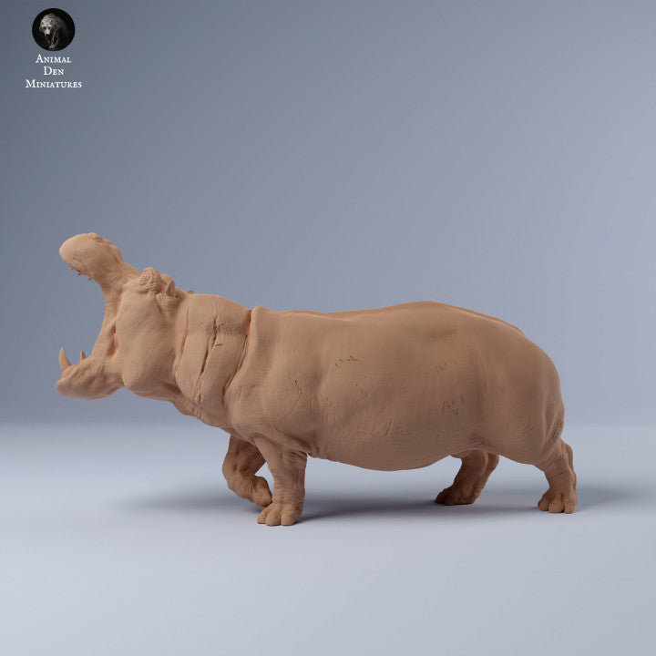 Photo de produit Figurine d'animal Diorama, modélisme : 0 : Hippopotame : Animaux d'Afrique