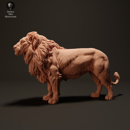 Photo de produit Figurine d'animal Diorama, Modélisme : 0 : Lion : Animaux d'Afrique