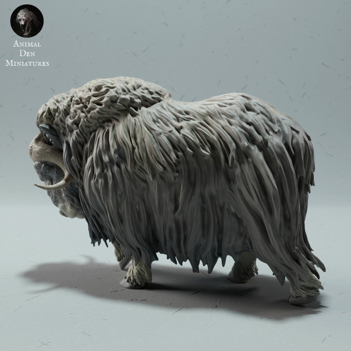Produktfoto Tierfigur Animal Den Miniatures 3: Wildtier Tierfigur: Moschusochse (22_12_14)