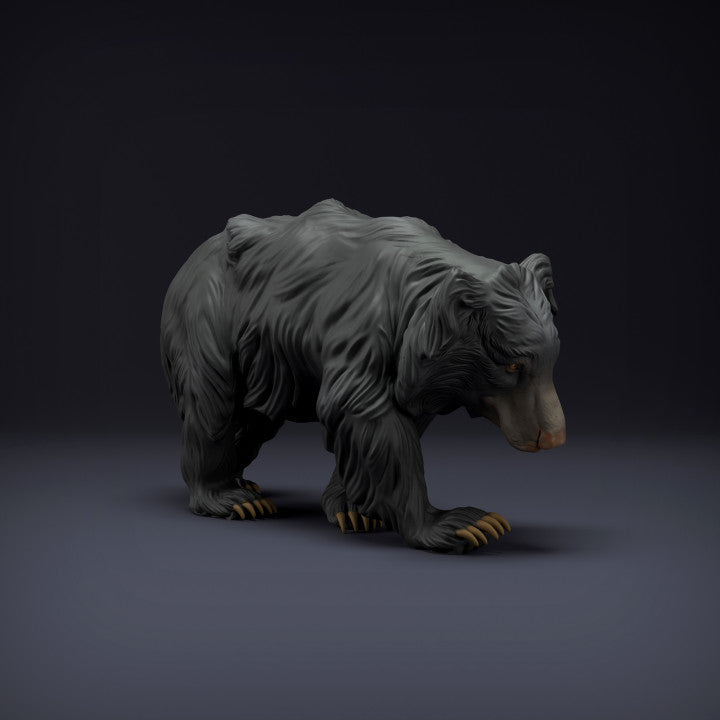 Photo de produit figurine animale Animal Den Miniatures 3 : figurine d’animal sauvage : ours lippu (22_08_07)
