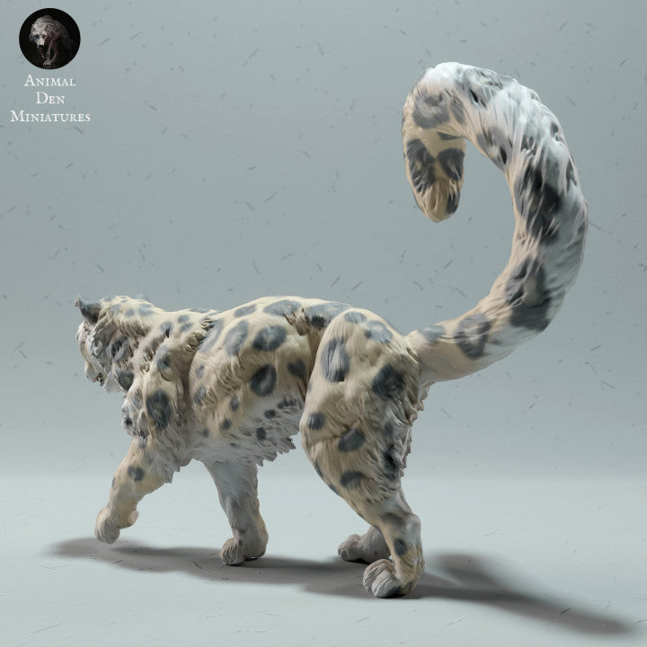 Produktfoto Tierfigur Animal Den Miniatures 3: Wildtier Tierfigur: Schneeleopard (22_12_13)