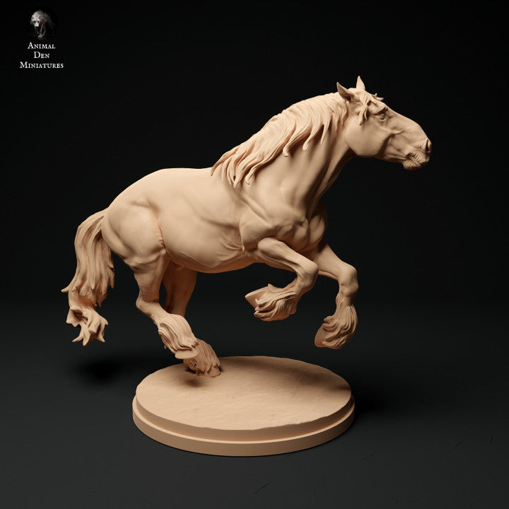 Photo de produit Figurine d'animal Diorama, modélisme : 0 : Figurine d'animal de ferme : cheval courant - Suffolk Punch