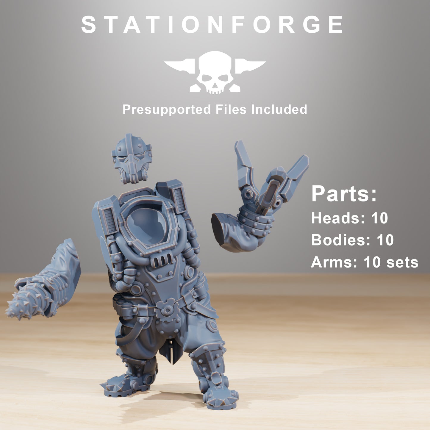 Photo du produit Tabletop 28mm The Printing Goes Ever On (TPGEO) 0 : Soutien lourd des premiers intervenants