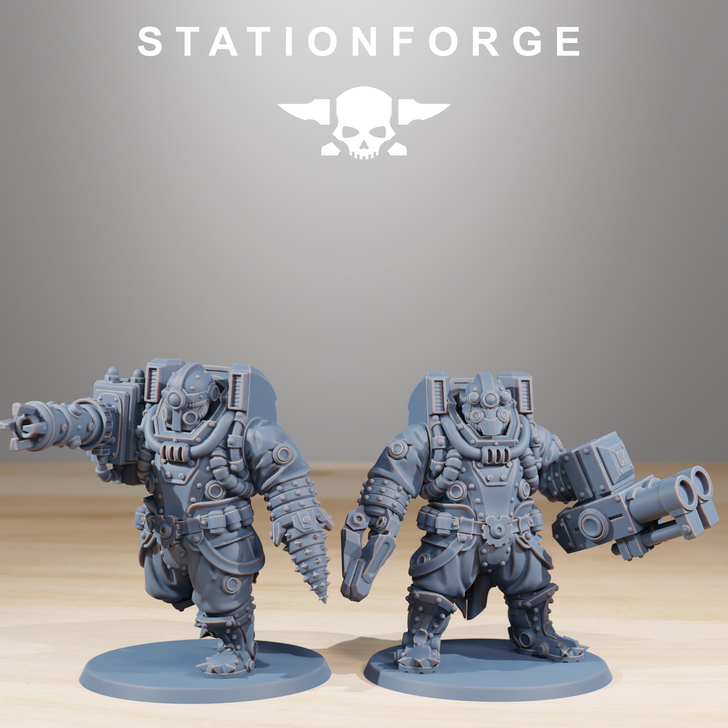 Photo du produit Tabletop 28mm The Printing Goes Ever On (TPGEO) 0 : Soutien lourd des premiers intervenants