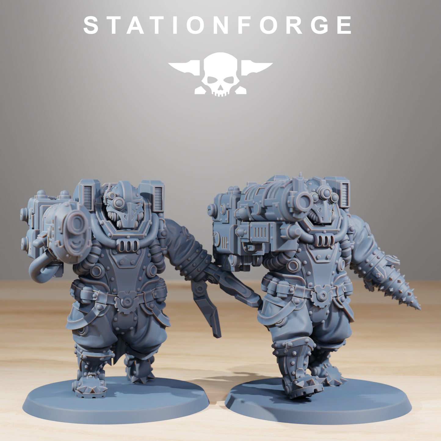 Photo du produit Tabletop 28mm The Printing Goes Ever On (TPGEO) 0 : Soutien lourd des premiers intervenants