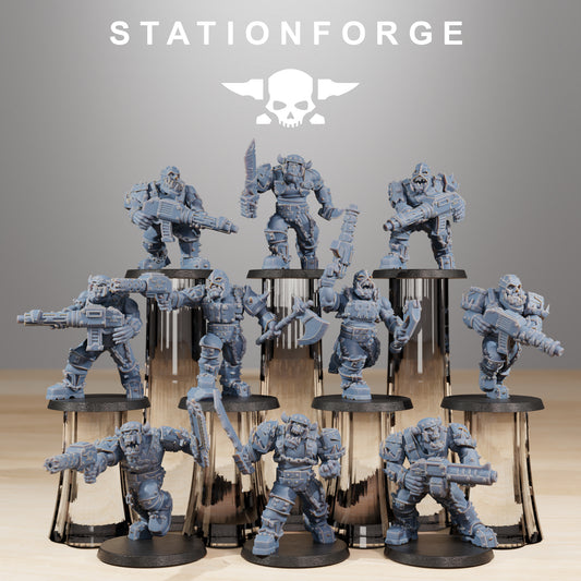 Photo de produit Tabletop 28mm The Printing Goes Ever On (TPGEO) 0 : Berserkers Orkaz