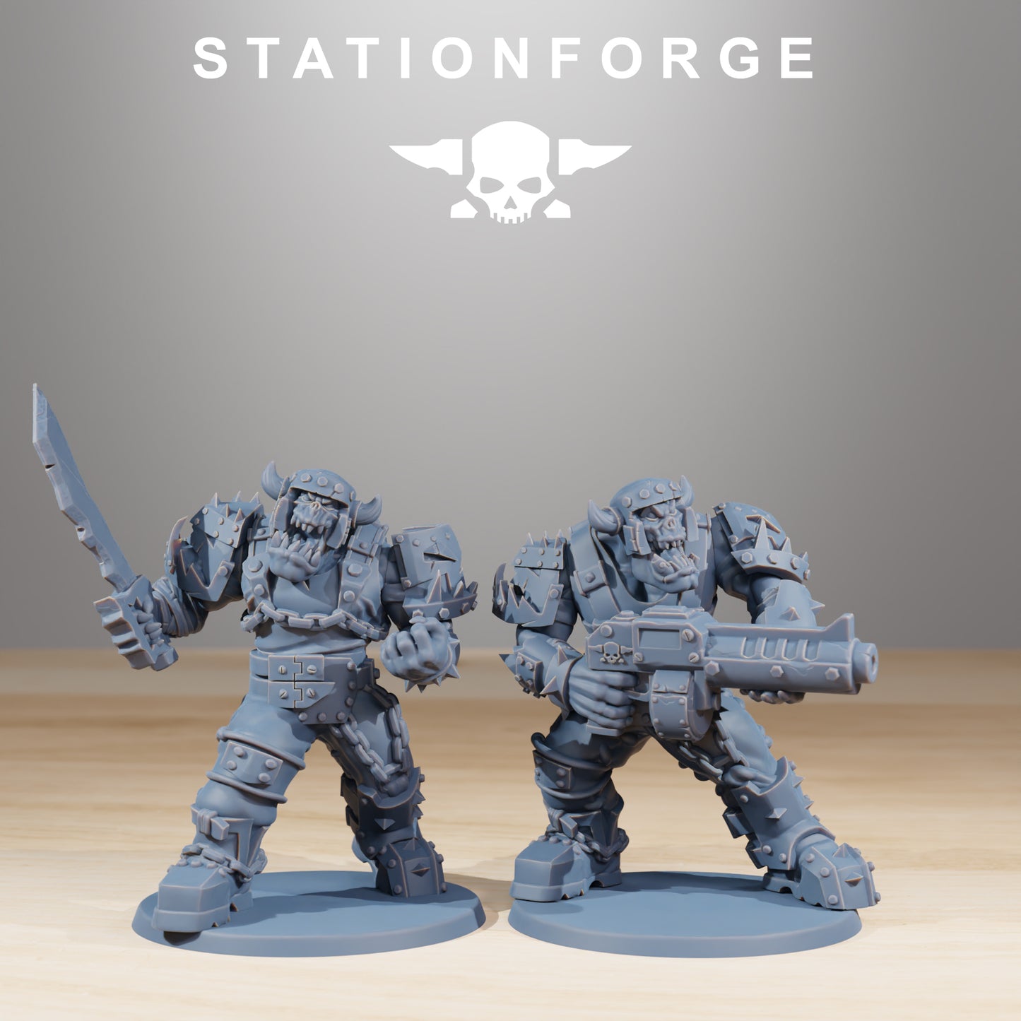 Photo de produit Tabletop 28mm The Printing Goes Ever On (TPGEO) 0 : Berserkers Orkaz