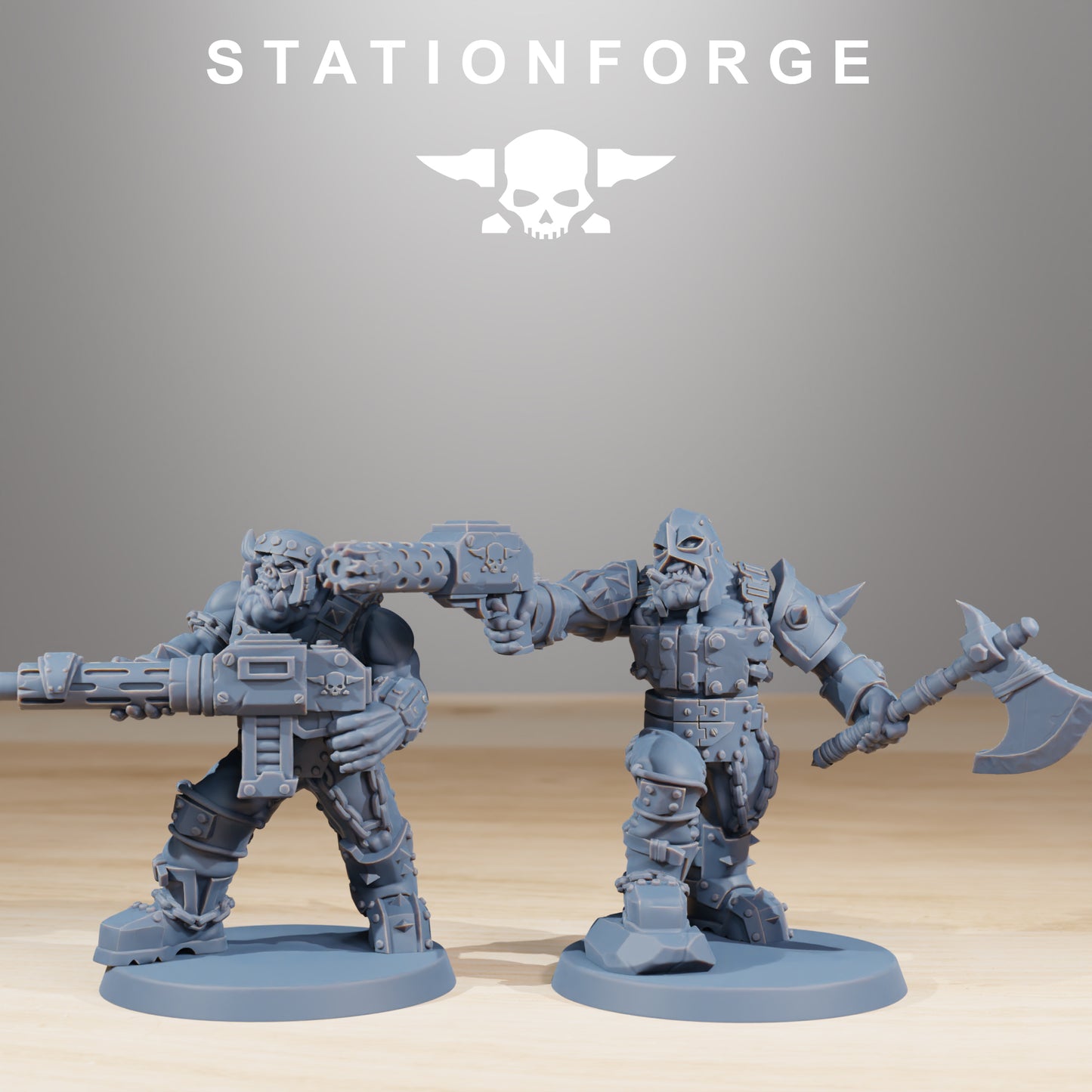 Photo de produit Tabletop 28mm The Printing Goes Ever On (TPGEO) 0 : Berserkers Orkaz