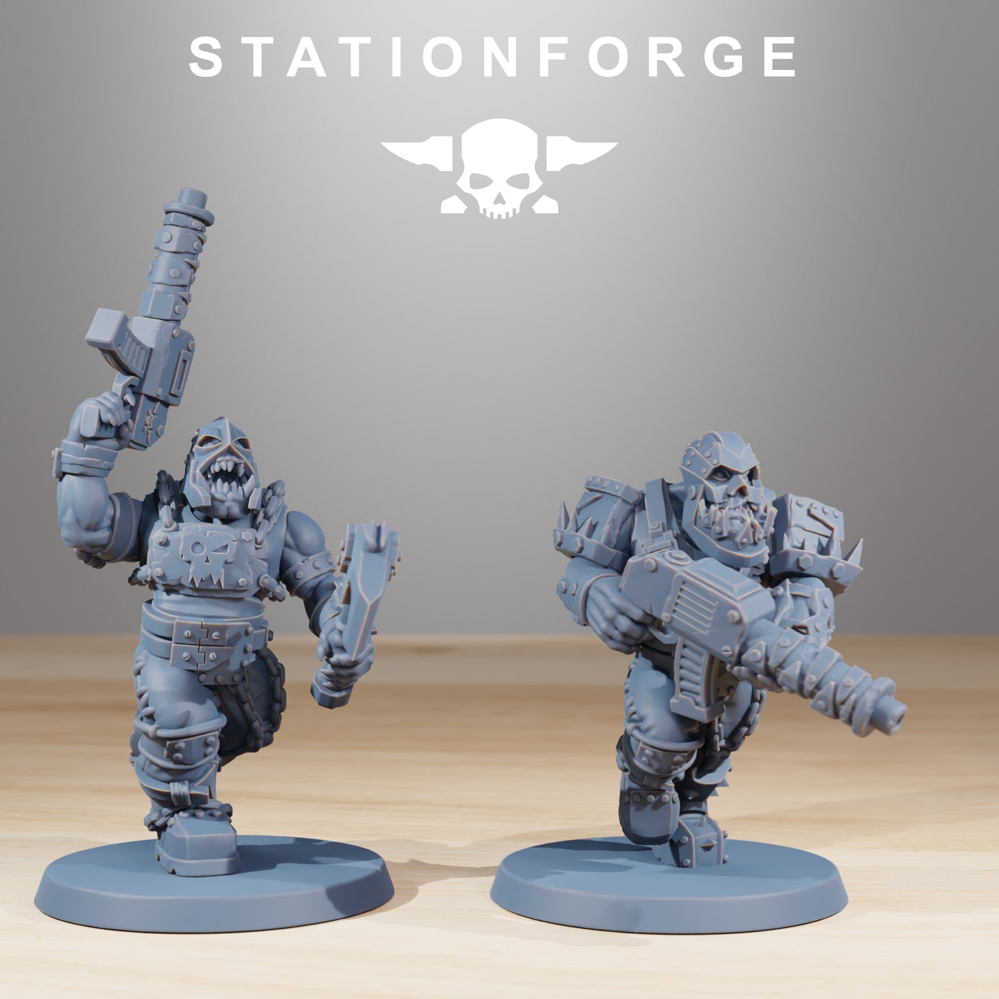 Photo de produit Tabletop 28mm The Printing Goes Ever On (TPGEO) 0 : Berserkers Orkaz