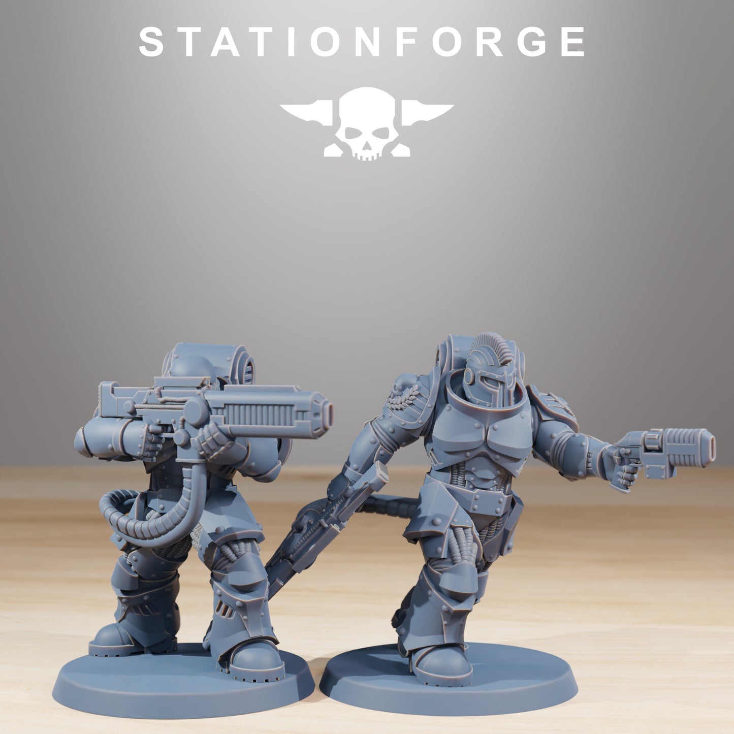 Photo du produit Tabletop 28mm The Printing Goes Ever On (TPGEO) 0 : Exterminateurs Socratis