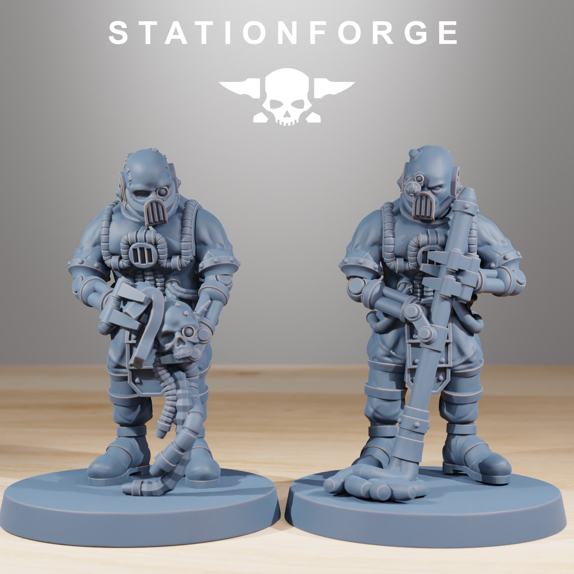 Photo du produit Tabletop 28mm The Printing Goes Ever On (TPGEO) 0 : Cyborgs Voleurs