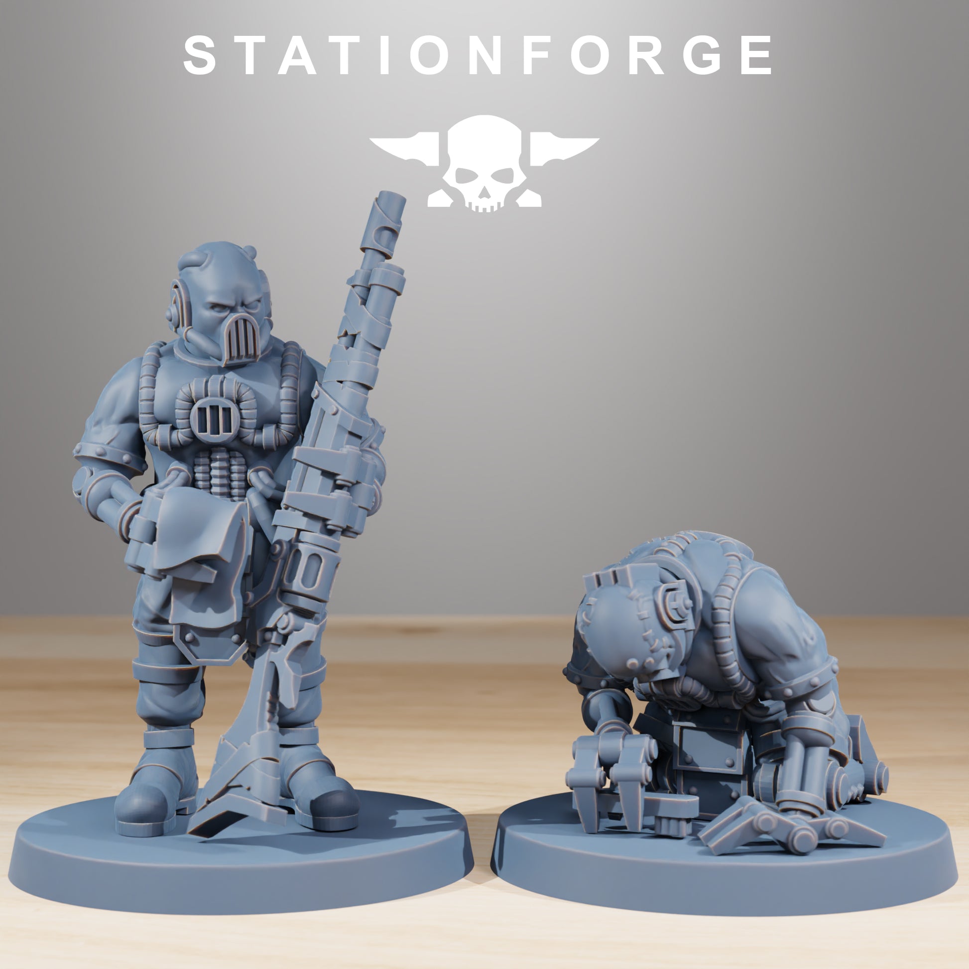 Photo du produit Tabletop 28mm The Printing Goes Ever On (TPGEO) 0 : Cyborgs Voleurs