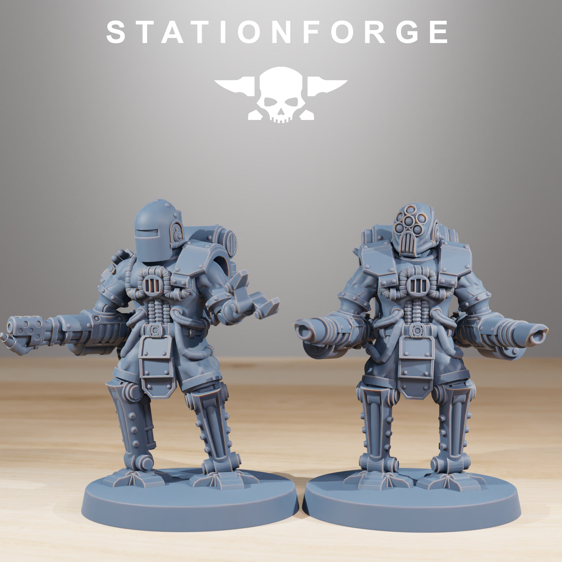 Photo du produit Tabletop 28mm The Printing Goes Ever On (TPGEO) 0 : Cyborgs Voleurs