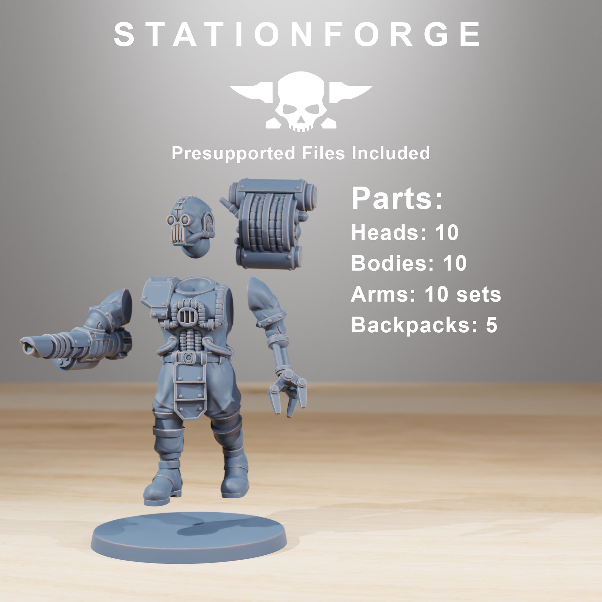 Photo du produit Tabletop 28mm The Printing Goes Ever On (TPGEO) 0 : Cyborgs Voleurs