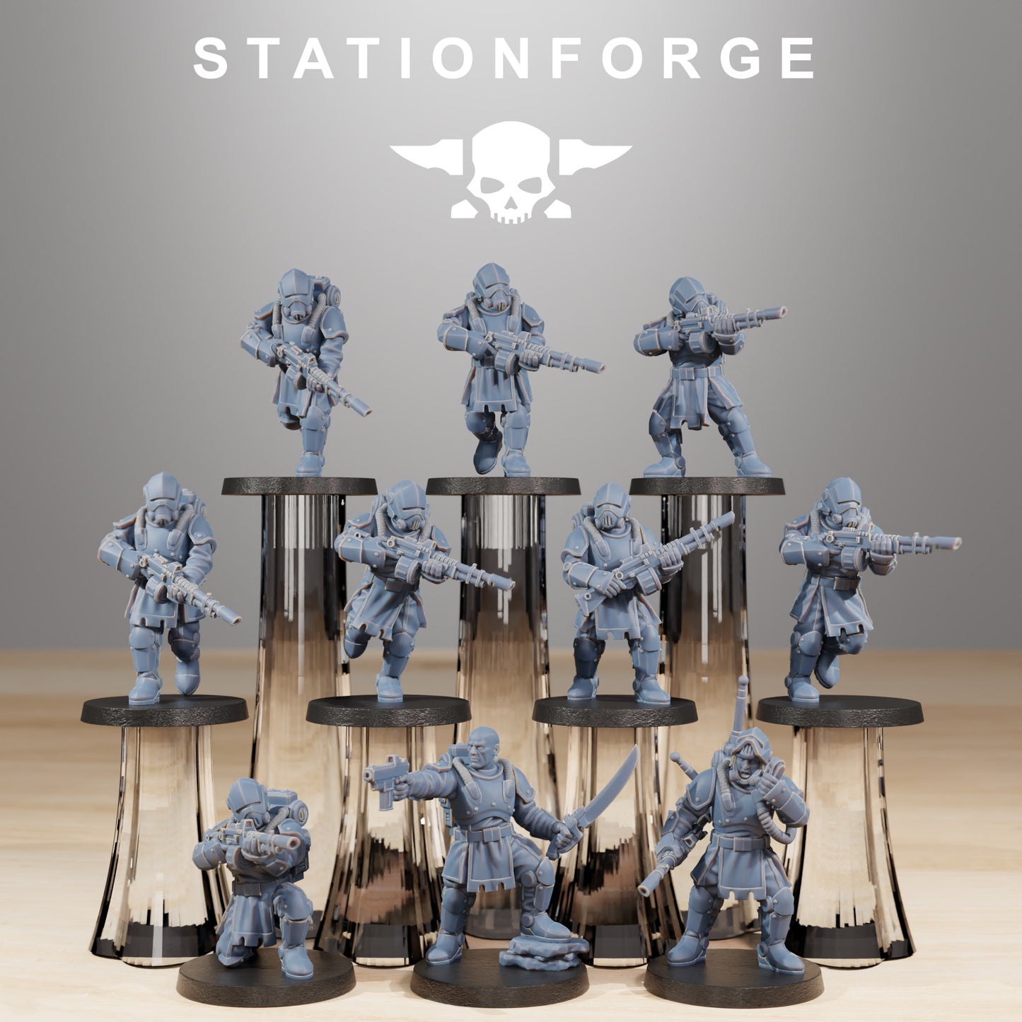 Photo du produit Tabletop 28mm The Printing Goes Ever On (TPGEO) 0 : Infanterie de la Garde Royale
