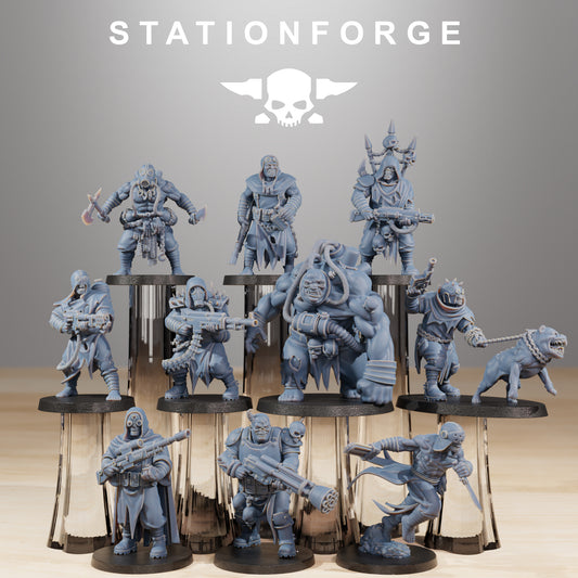 Photo du produit Tabletop 28mm The Printing Goes Ever On (TPGEO) 0 : Nomades Gardiens Corrompus