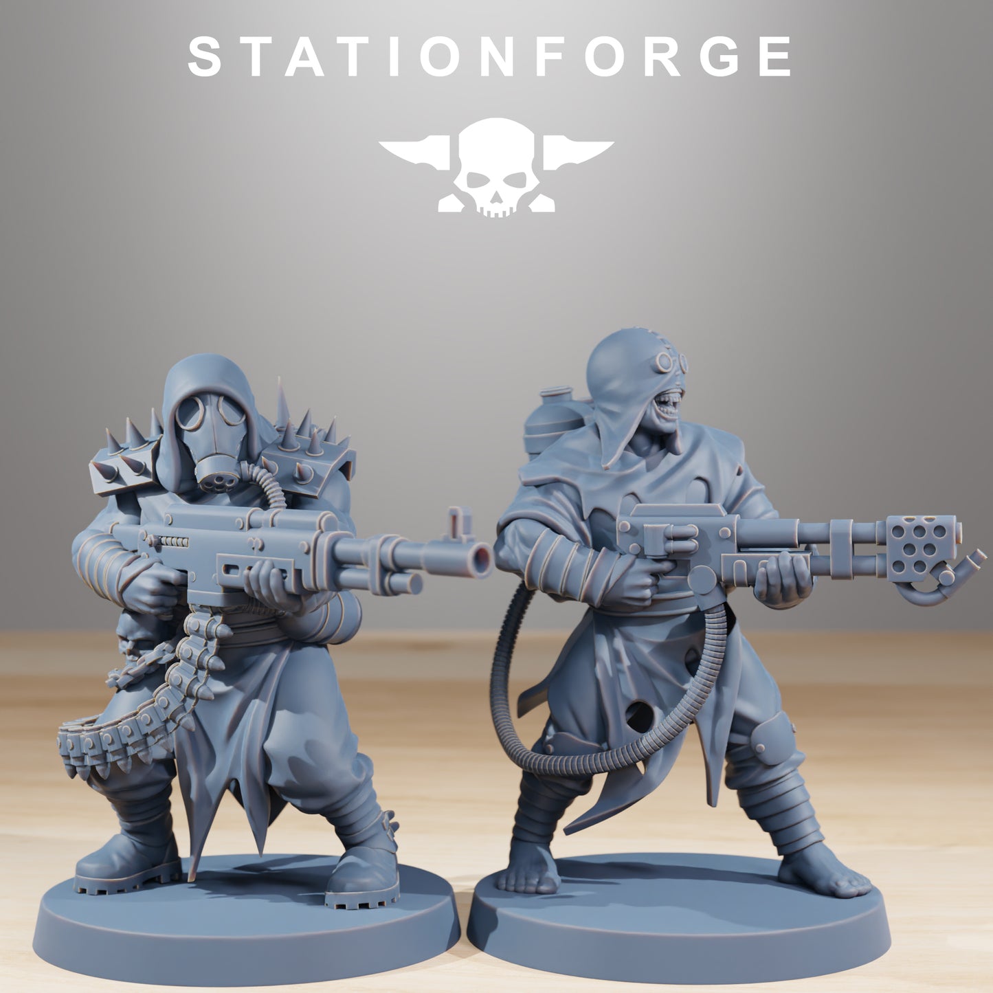 Photo du produit Tabletop 28mm The Printing Goes Ever On (TPGEO) 0 : Nomades Gardiens Corrompus