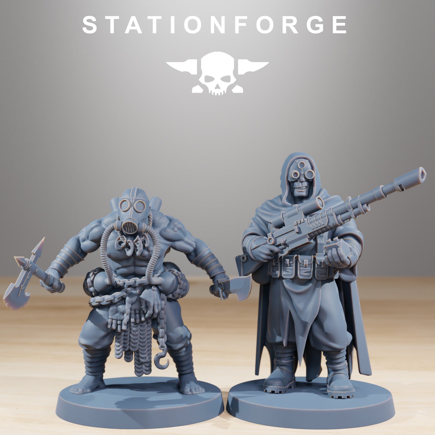 Photo du produit Tabletop 28mm The Printing Goes Ever On (TPGEO) 0 : Nomades Gardiens Corrompus