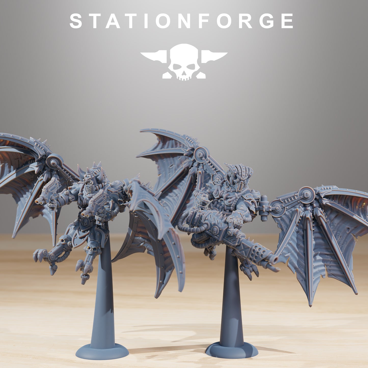 Photo du produit Tabletop 28mm The Printing Goes Ever On (TPGEO) 0 : Pythonicus Flyers