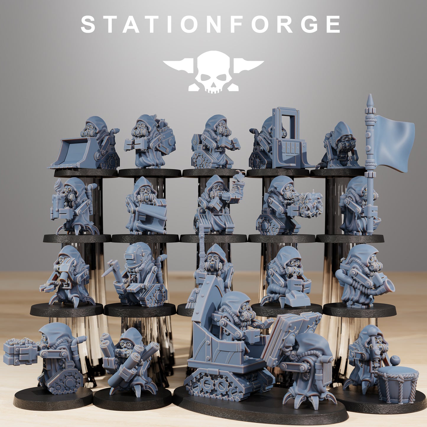 Photo du produit Tabletop 28mm The Printing Goes Ever On (TPGEO) 0 : Bobby Gang