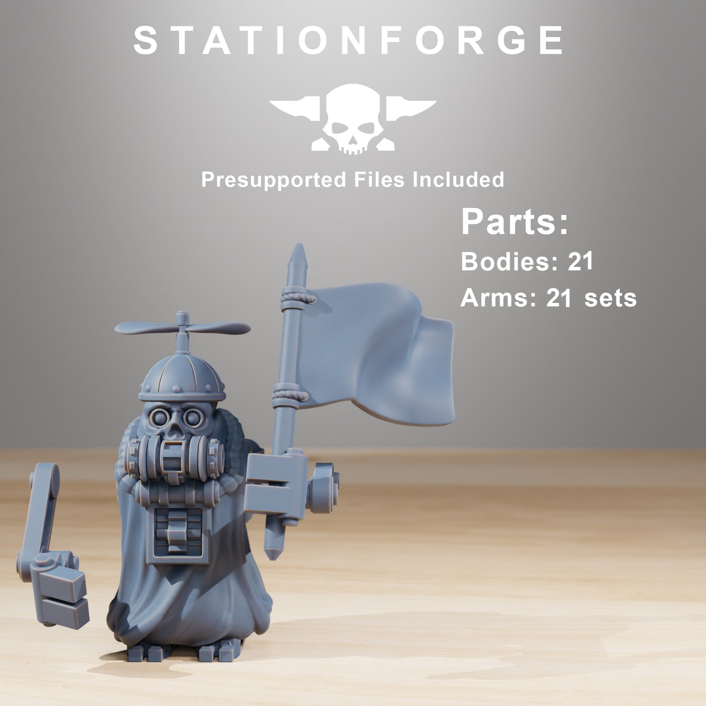 Photo du produit Tabletop 28mm The Printing Goes Ever On (TPGEO) 0 : Bobby Gang