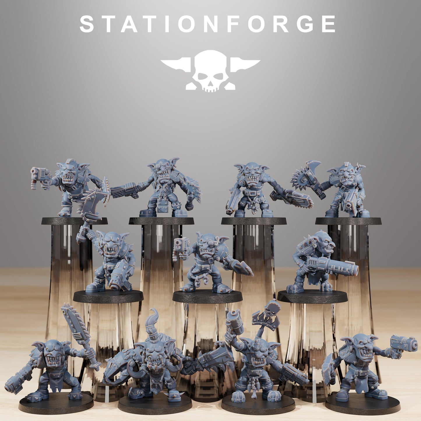 Photo du produit Tabletop 28mm The Printing Goes Ever On (TPGEO) 0 : Berserkers Gobs