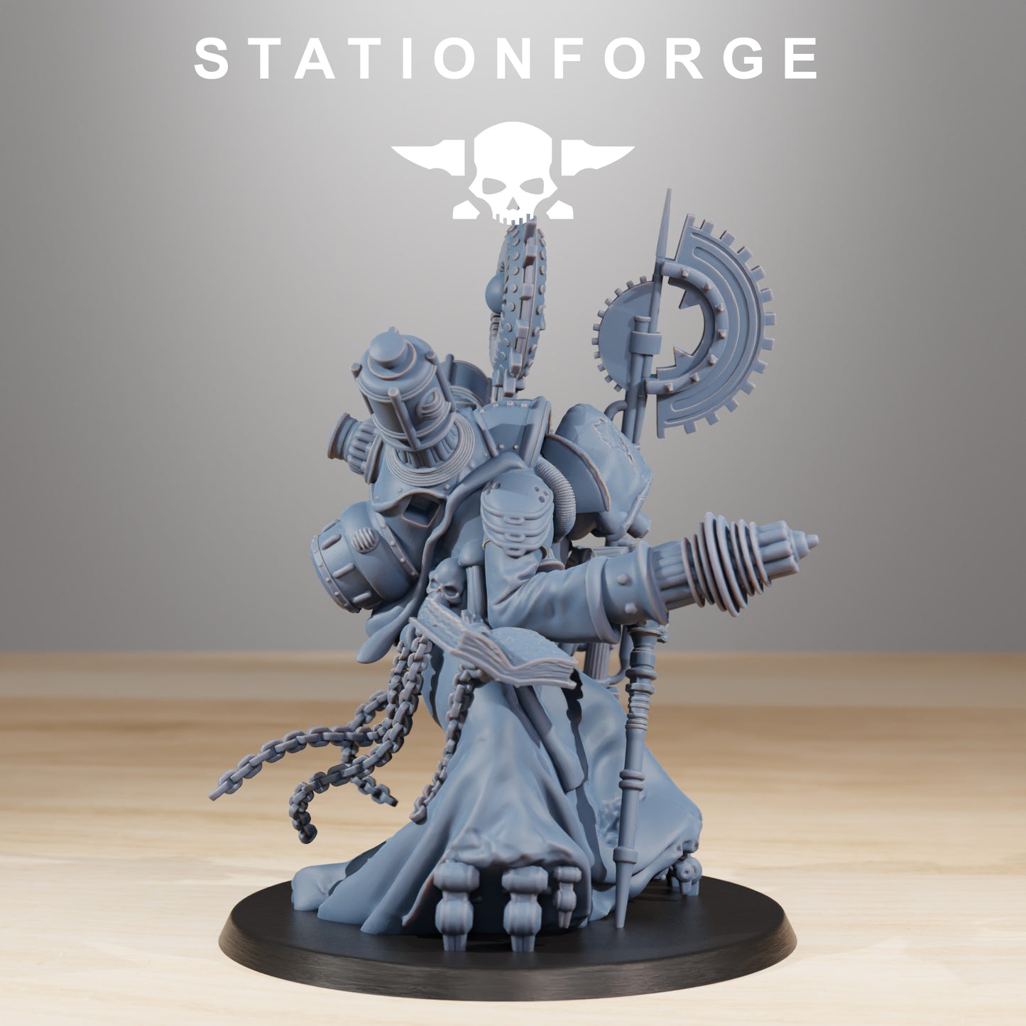 Produktfoto Tabletop 28mm The Printing Goes Ever On (TPGEO) 0: Scavengers Cultist Leader & The Seer