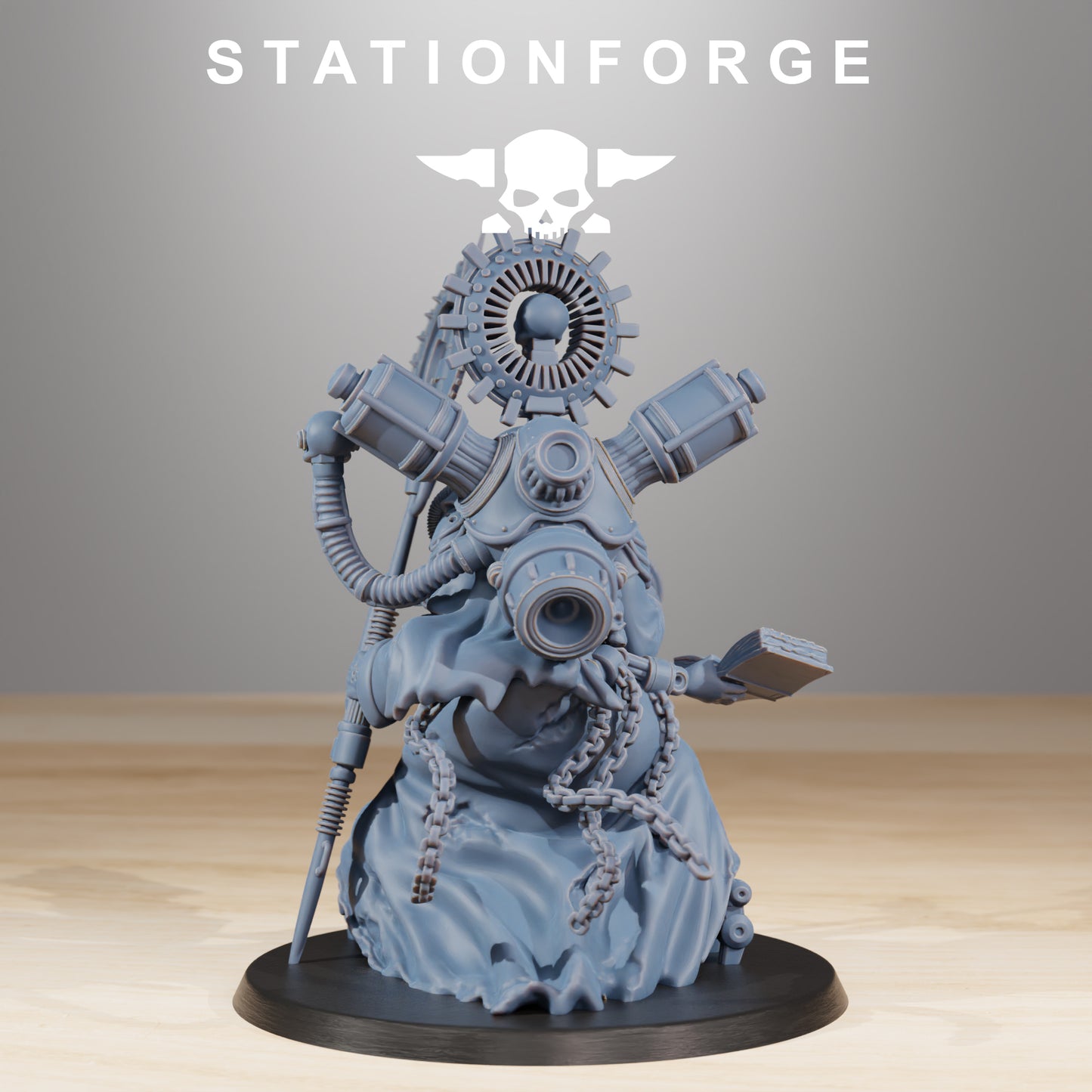 Produktfoto Tabletop 28mm The Printing Goes Ever On (TPGEO) 0: Scavengers Cultist Leader & The Seer