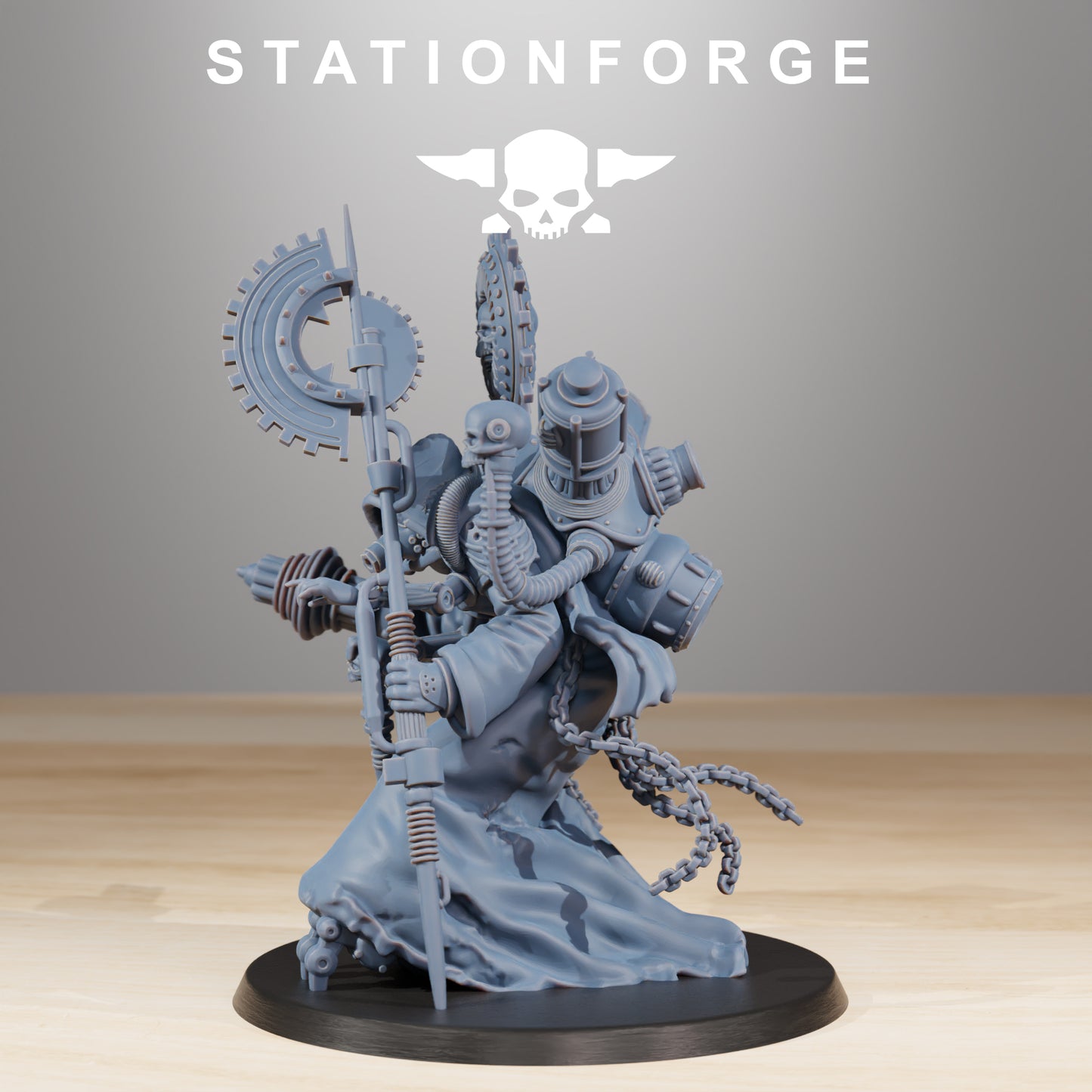 Produktfoto Tabletop 28mm The Printing Goes Ever On (TPGEO) 0: Scavengers Cultist Leader & The Seer