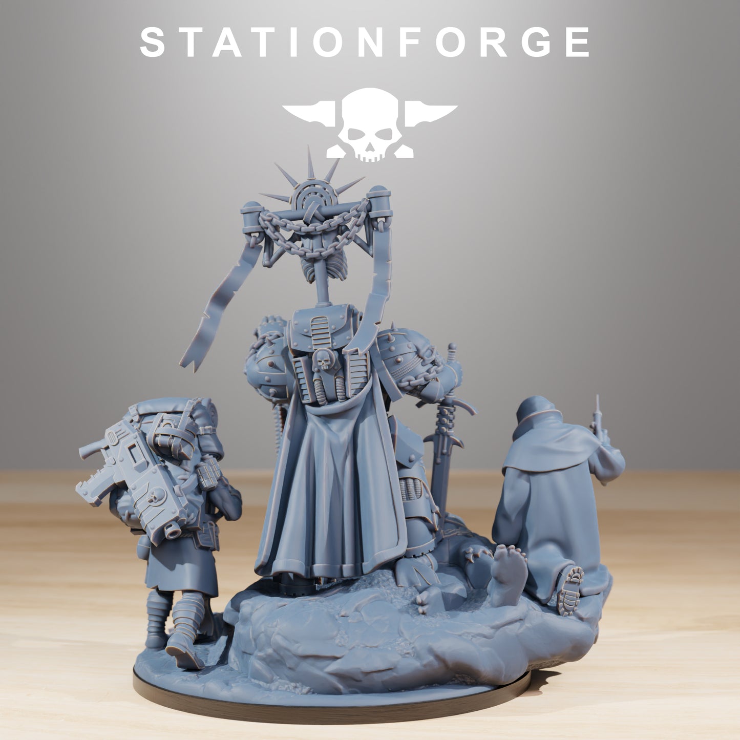 Photo du produit Tabletop 28mm The Printing Goes Ever On (TPGEO) 0 : Socratis Grandmaster