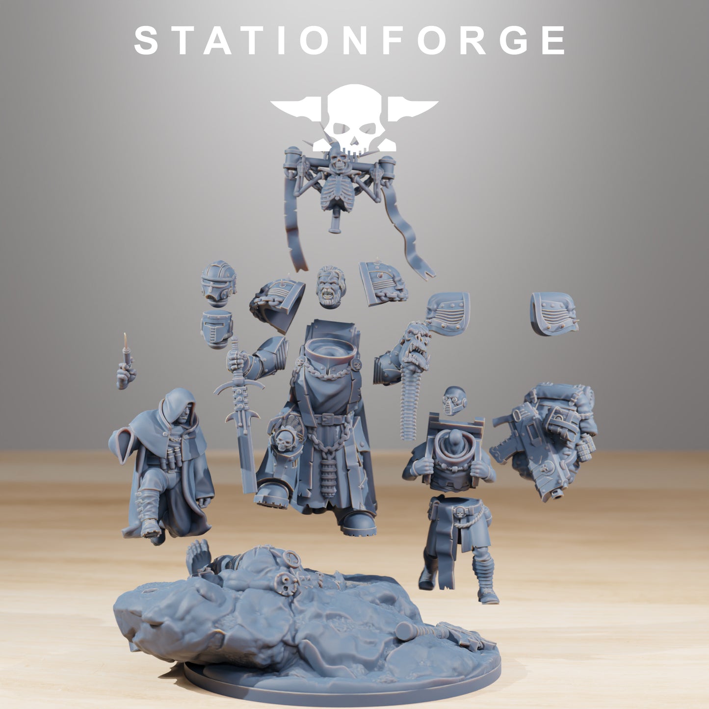 Photo du produit Tabletop 28mm The Printing Goes Ever On (TPGEO) 0 : Socratis Grandmaster