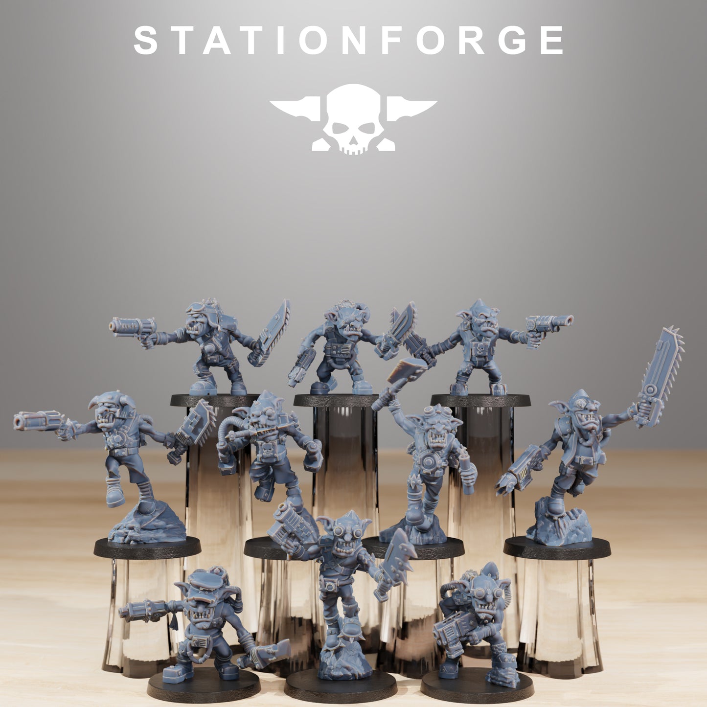 Photo de produit Tabletop 28mm The Printing Goes Ever On (TPGEO) 0: Gobs Jetsters