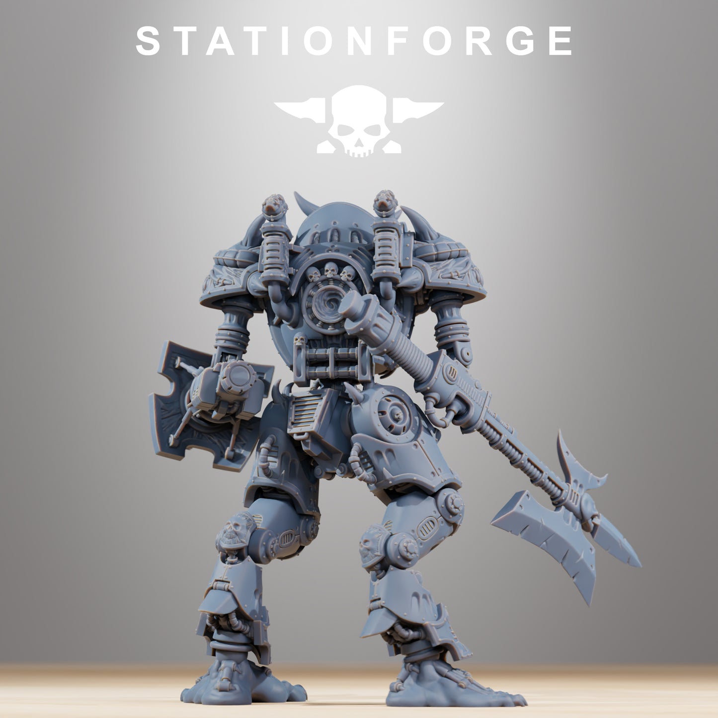 Photo du produit Tabletop 28mm The Printing Goes Ever On (TPGEO) 0 : Pythonicus Armageddon