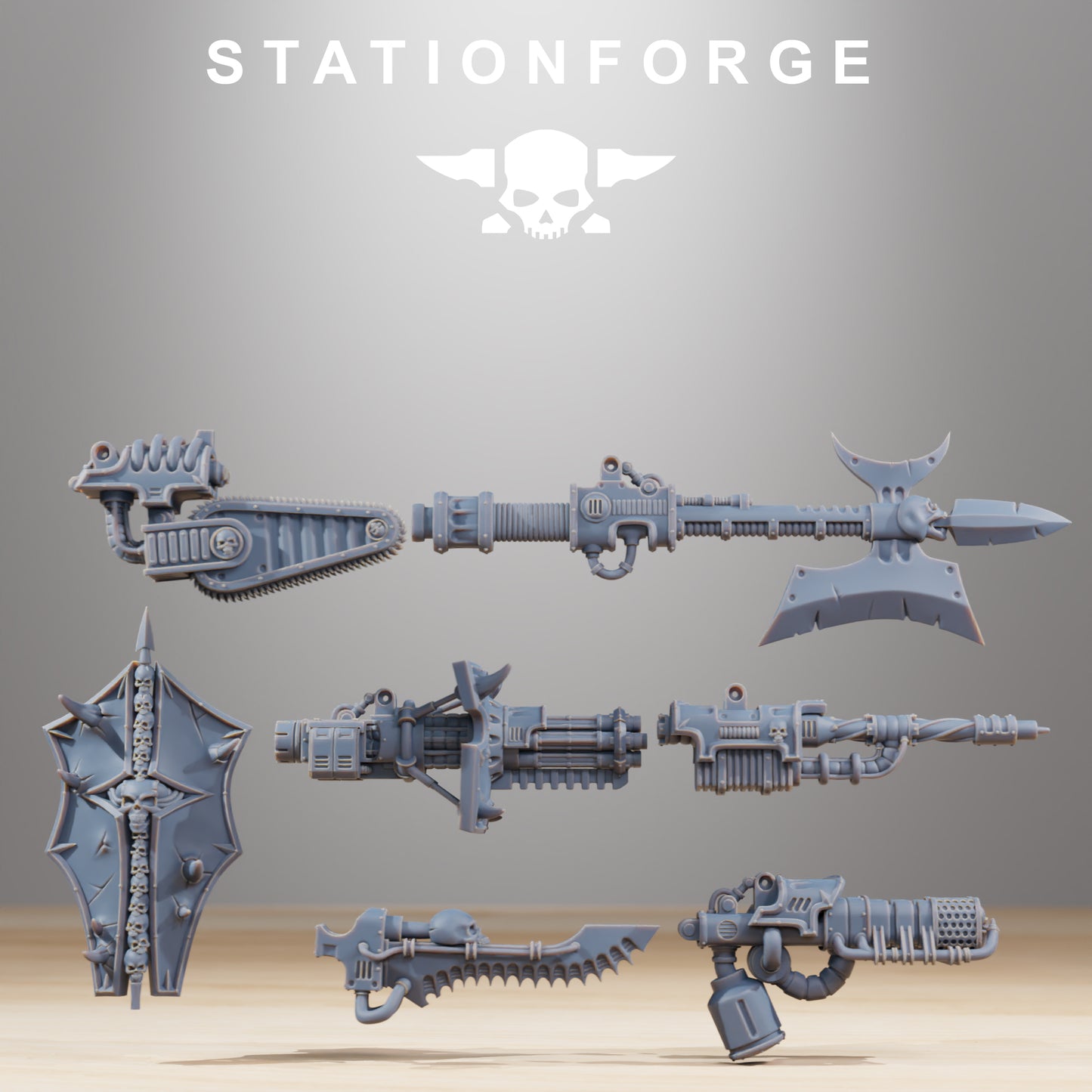 Photo du produit Tabletop 28mm The Printing Goes Ever On (TPGEO) 0 : Pythonicus Armageddon