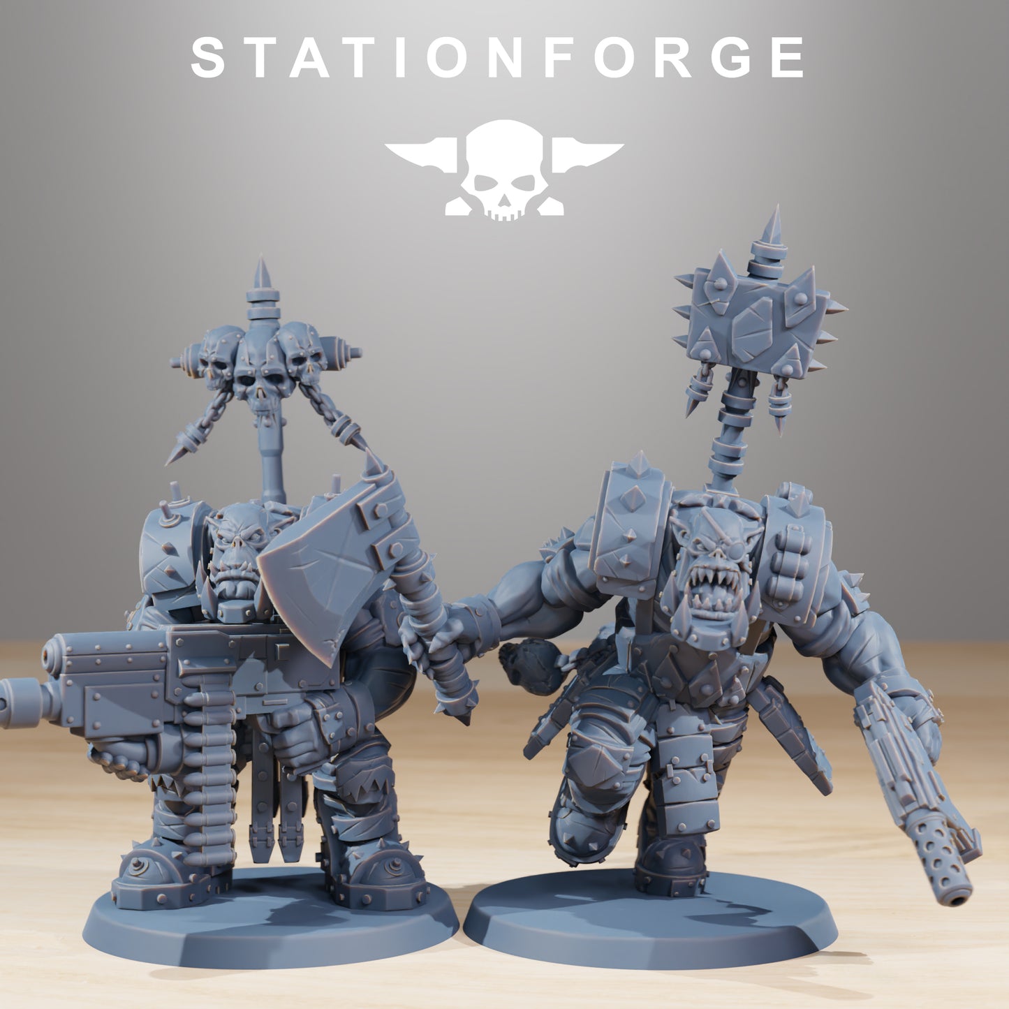 Photo du produit Tabletop 28mm The Printing Goes Ever On (TPGEO) 0 : Orkaz SullKrushers