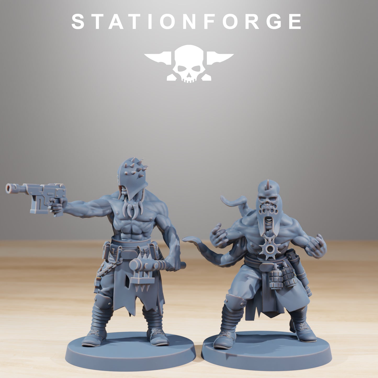 Photo du produit Tabletop 28mm The Printing Goes Ever On (TPGEO) 0 : Sectaires de la Garde Corrompue