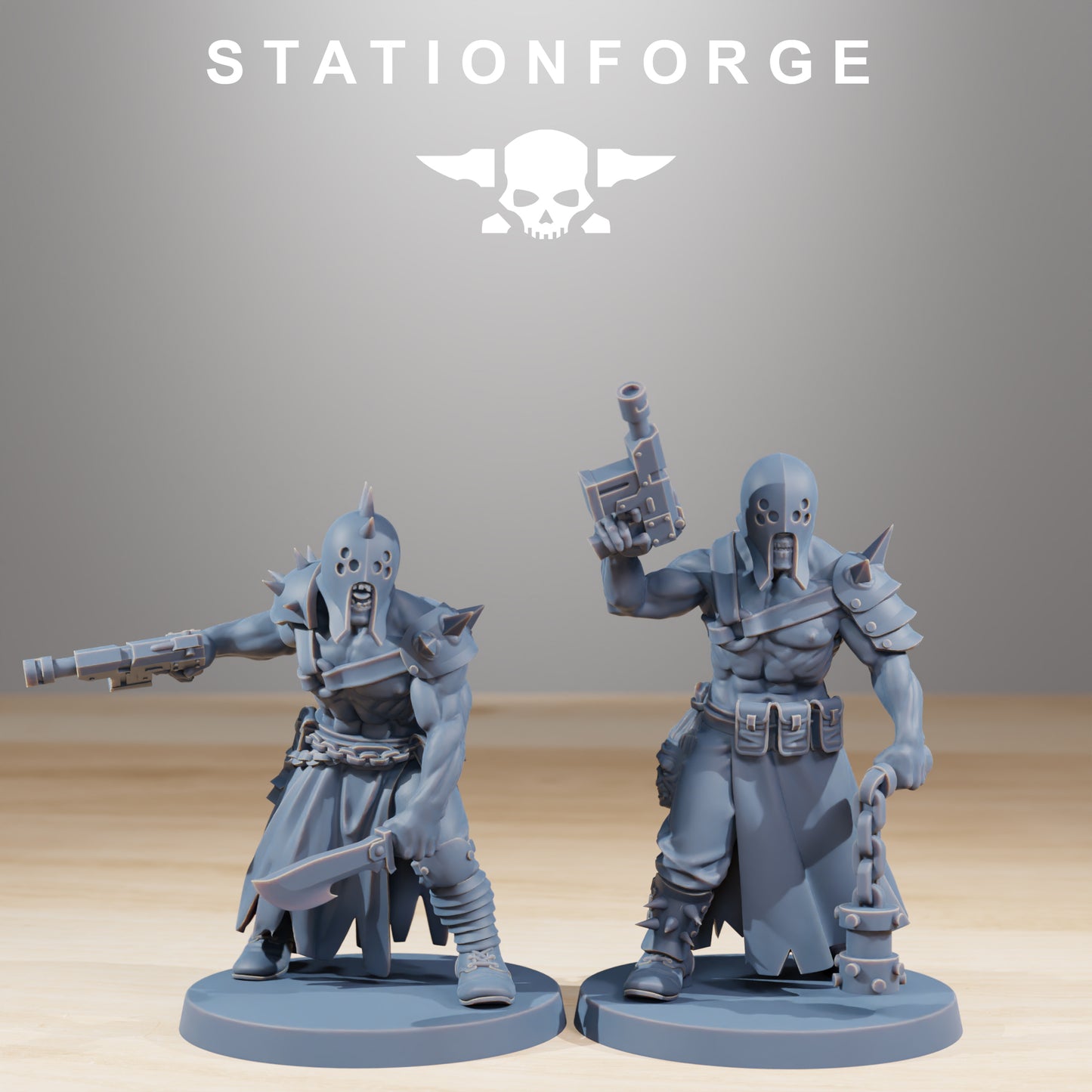 Photo du produit Tabletop 28mm The Printing Goes Ever On (TPGEO) 0 : Sectaires de la Garde Corrompue