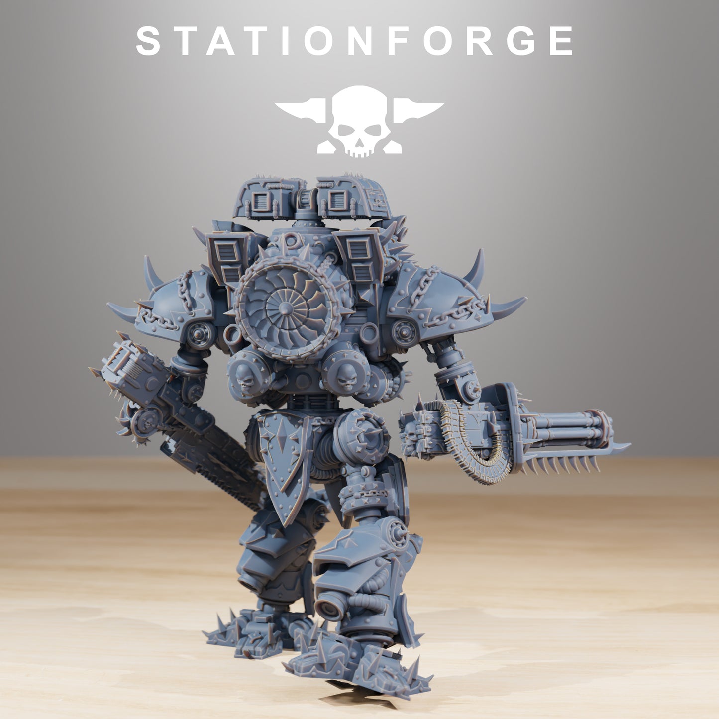 Photo du produit Tabletop 28mm The Printing Goes Ever On (TPGEO) 0 : Pythonicus Defender Mk2