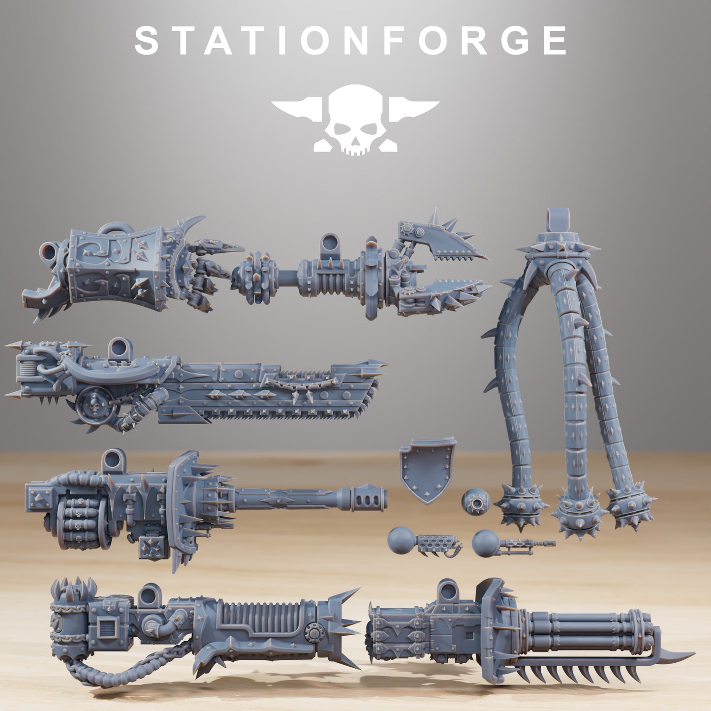 Photo du produit Tabletop 28mm The Printing Goes Ever On (TPGEO) 0 : Pythonicus Defender Mk2