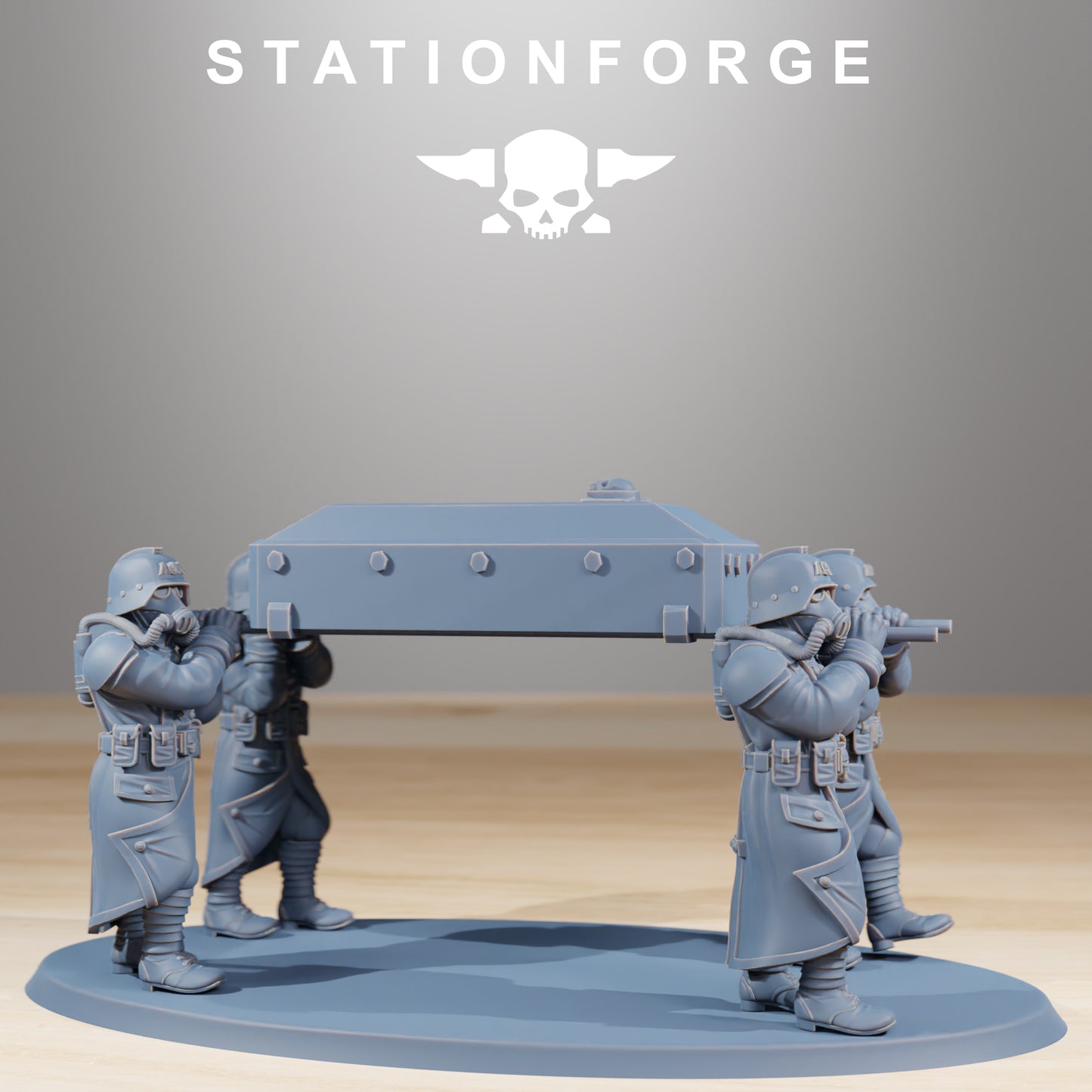 Photo du produit Tabletop 28mm The Printing Goes Ever On (TPGEO) 0 : Victimes de GrimGuard