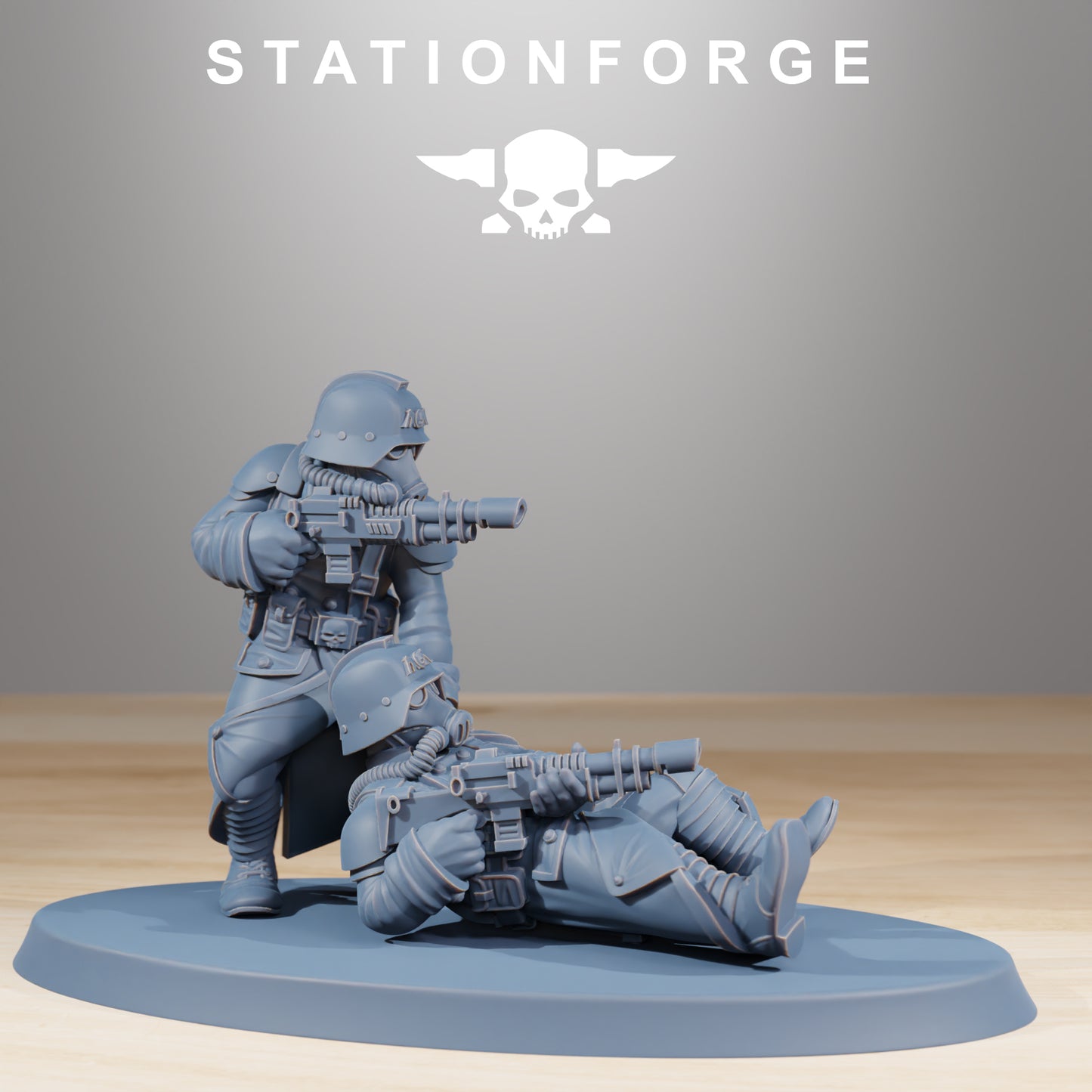 Photo du produit Tabletop 28mm The Printing Goes Ever On (TPGEO) 0 : Victimes de GrimGuard