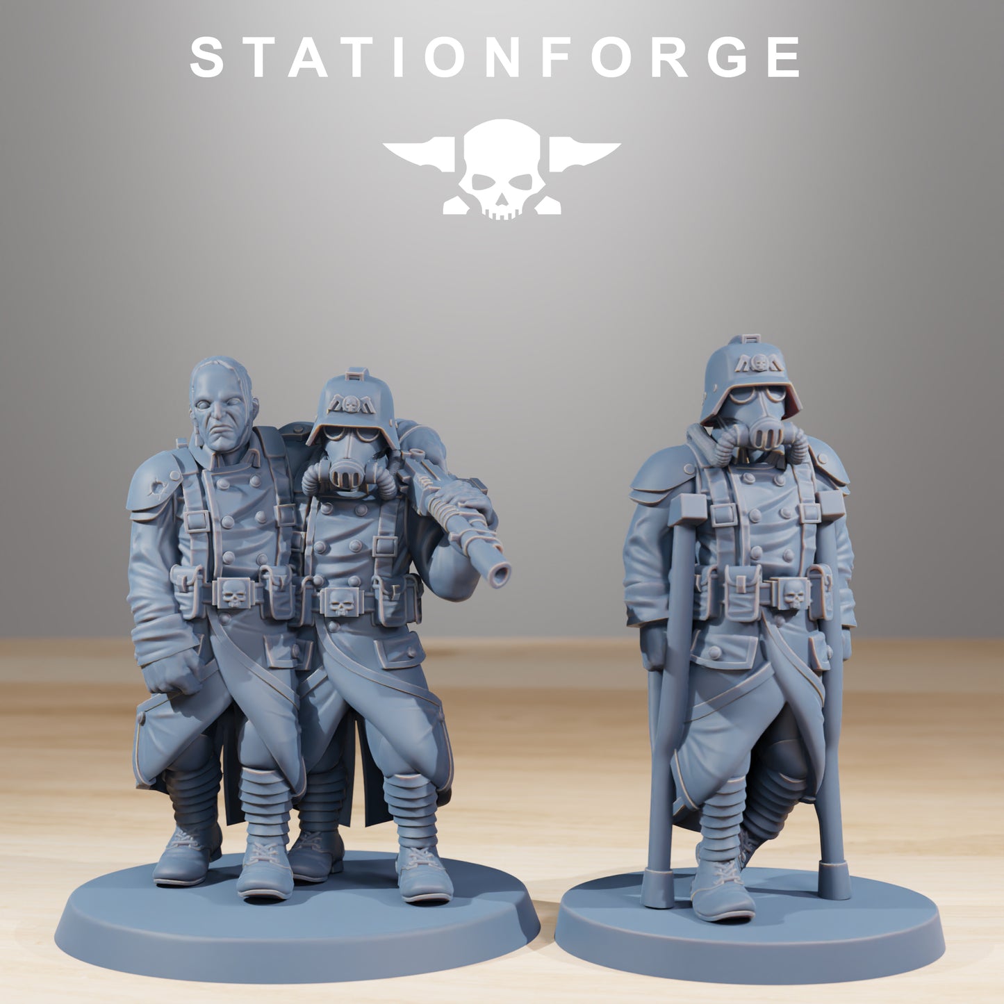 Photo du produit Tabletop 28mm The Printing Goes Ever On (TPGEO) 0 : Victimes de GrimGuard