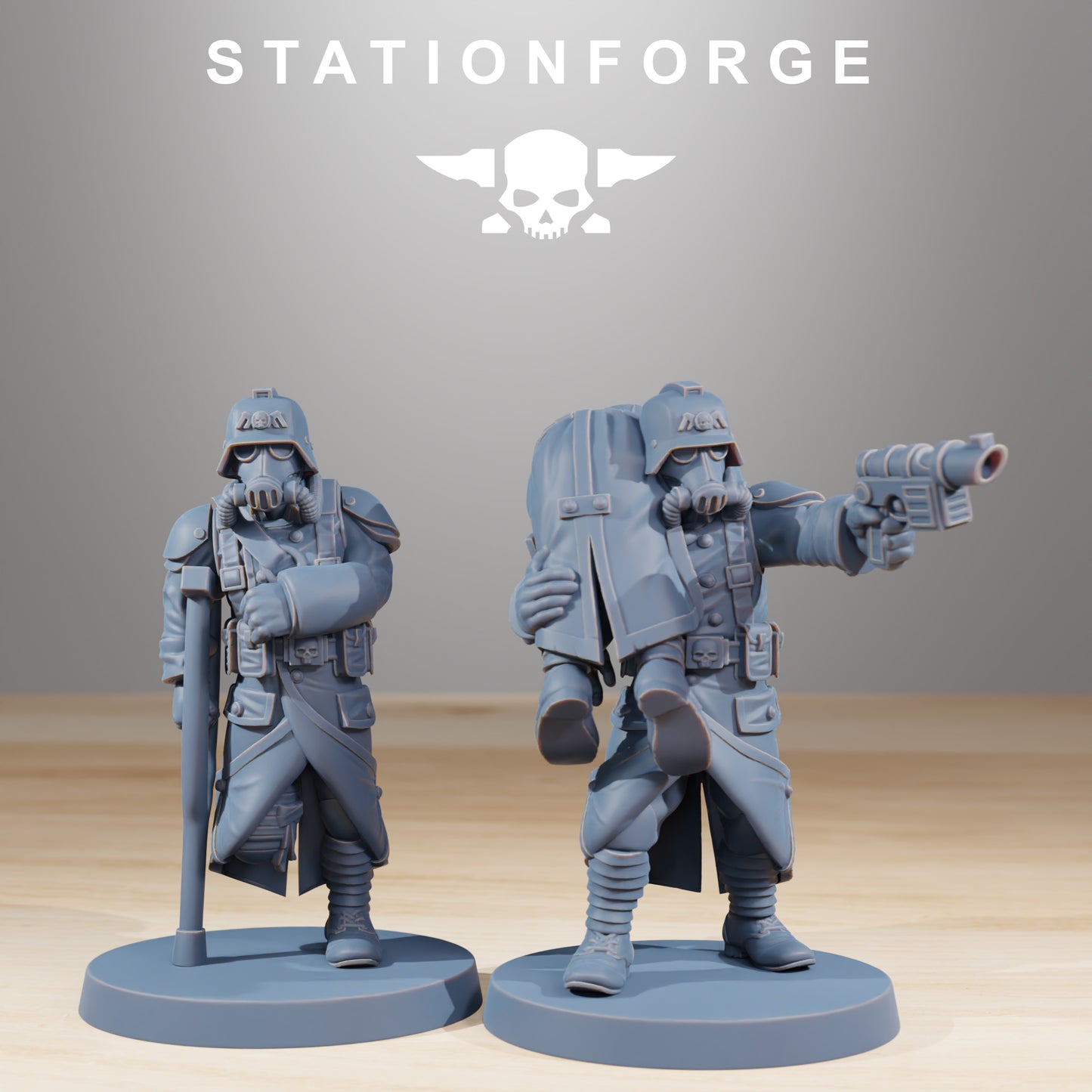 Photo du produit Tabletop 28mm The Printing Goes Ever On (TPGEO) 0 : Victimes de GrimGuard