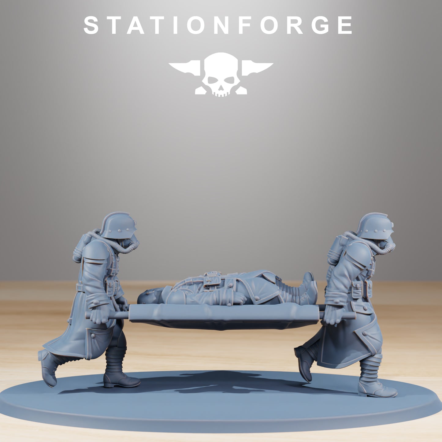 Photo du produit Tabletop 28mm The Printing Goes Ever On (TPGEO) 0 : Victimes de GrimGuard